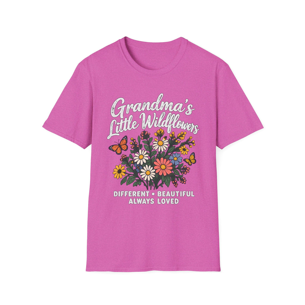 GRANDMAS WILD FLOWERS T-SHIRT