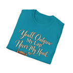 YOU'LL NEVER OUT GROW MY HEART T-SHIRT