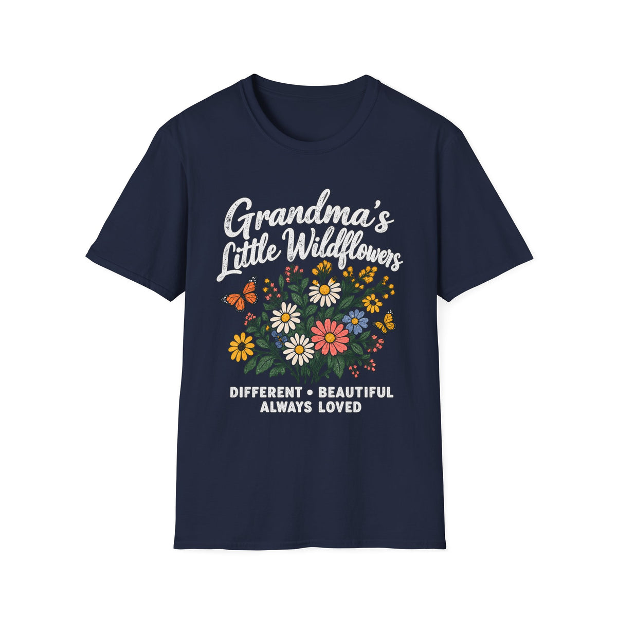 GRANDMAS WILD FLOWERS T-SHIRT