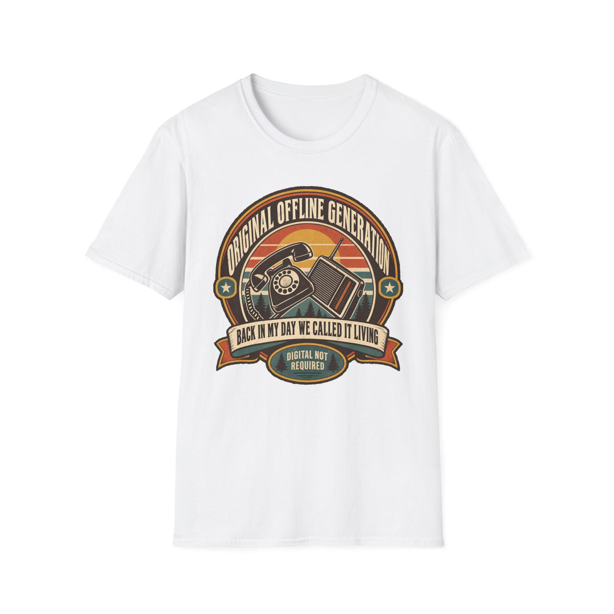 BACK IN MY DAY WE CALLED IT LIVING T-SHIRT