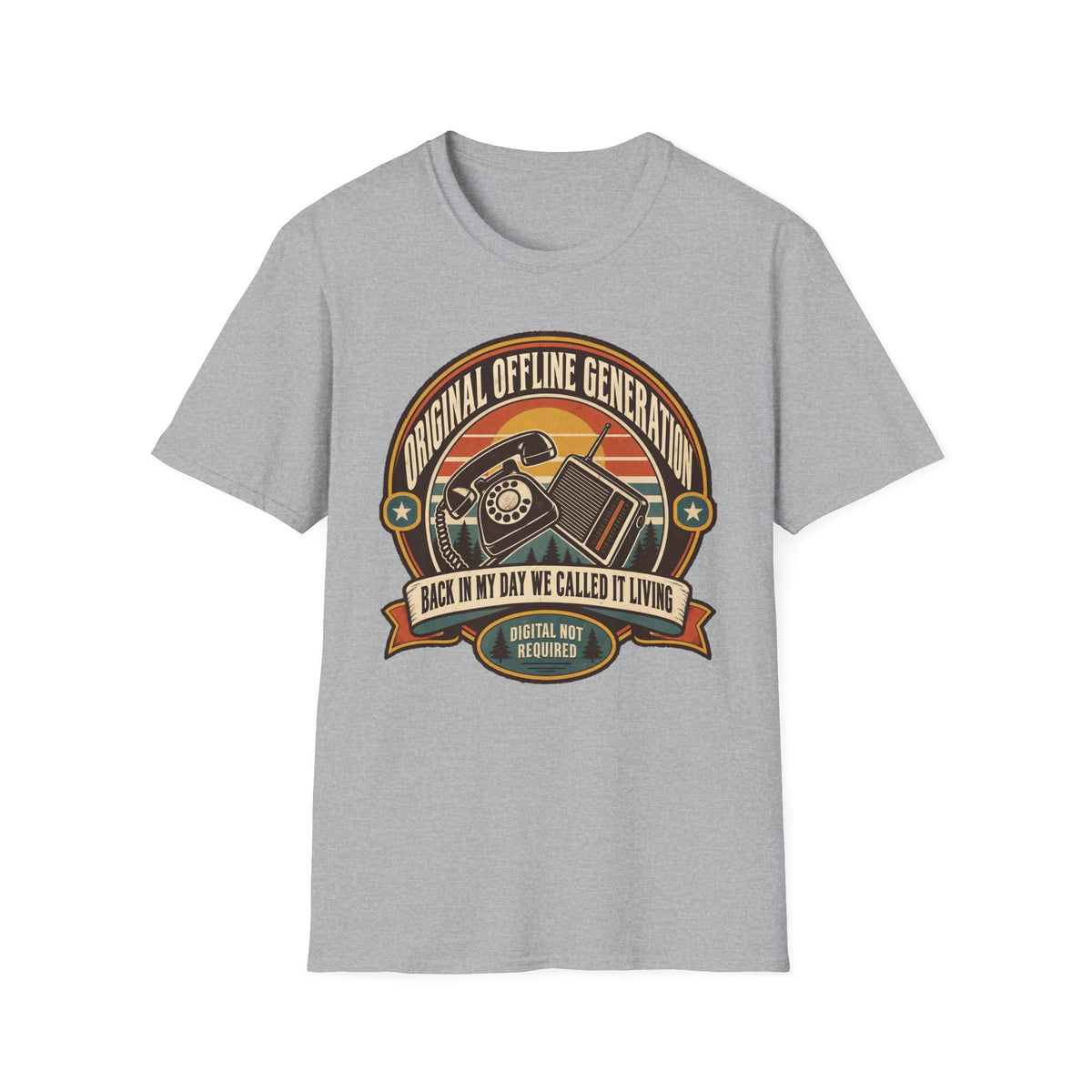 BACK IN MY DAY WE CALLED IT LIVING T-SHIRT