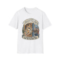 We're You Raised Ma Barn? Owl Graphic T-Shirt — Funny Country Farmhouse Tee