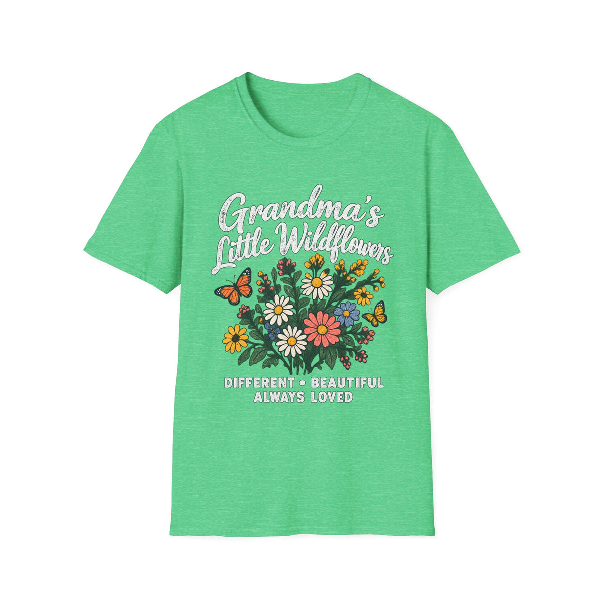 GRANDMAS WILD FLOWERS T-SHIRT