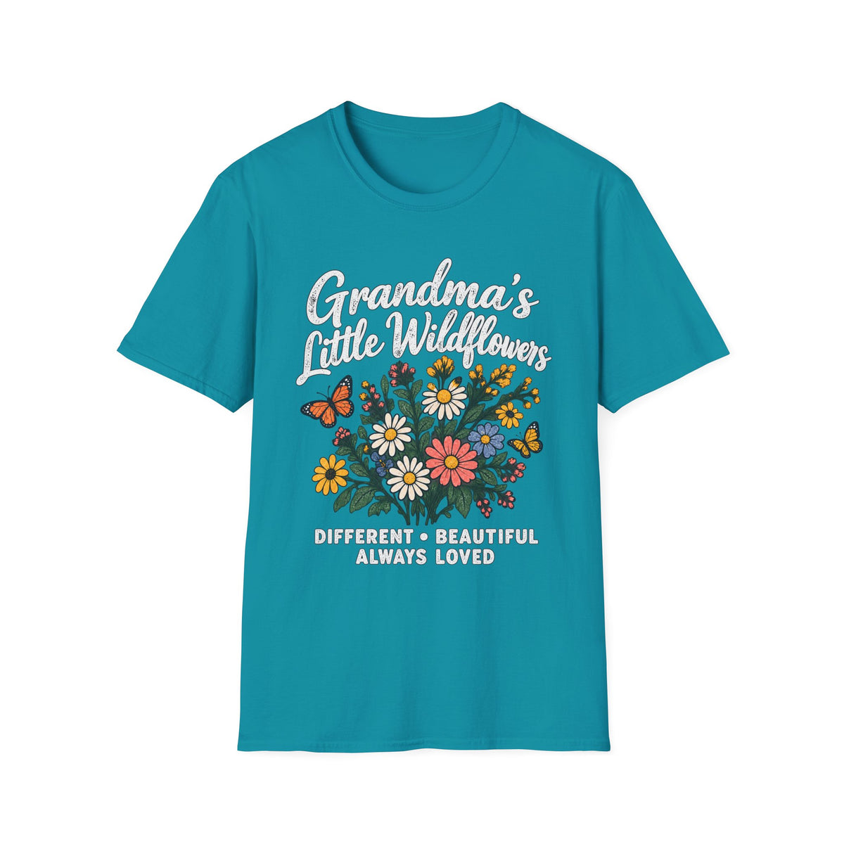 GRANDMAS WILD FLOWERS T-SHIRT