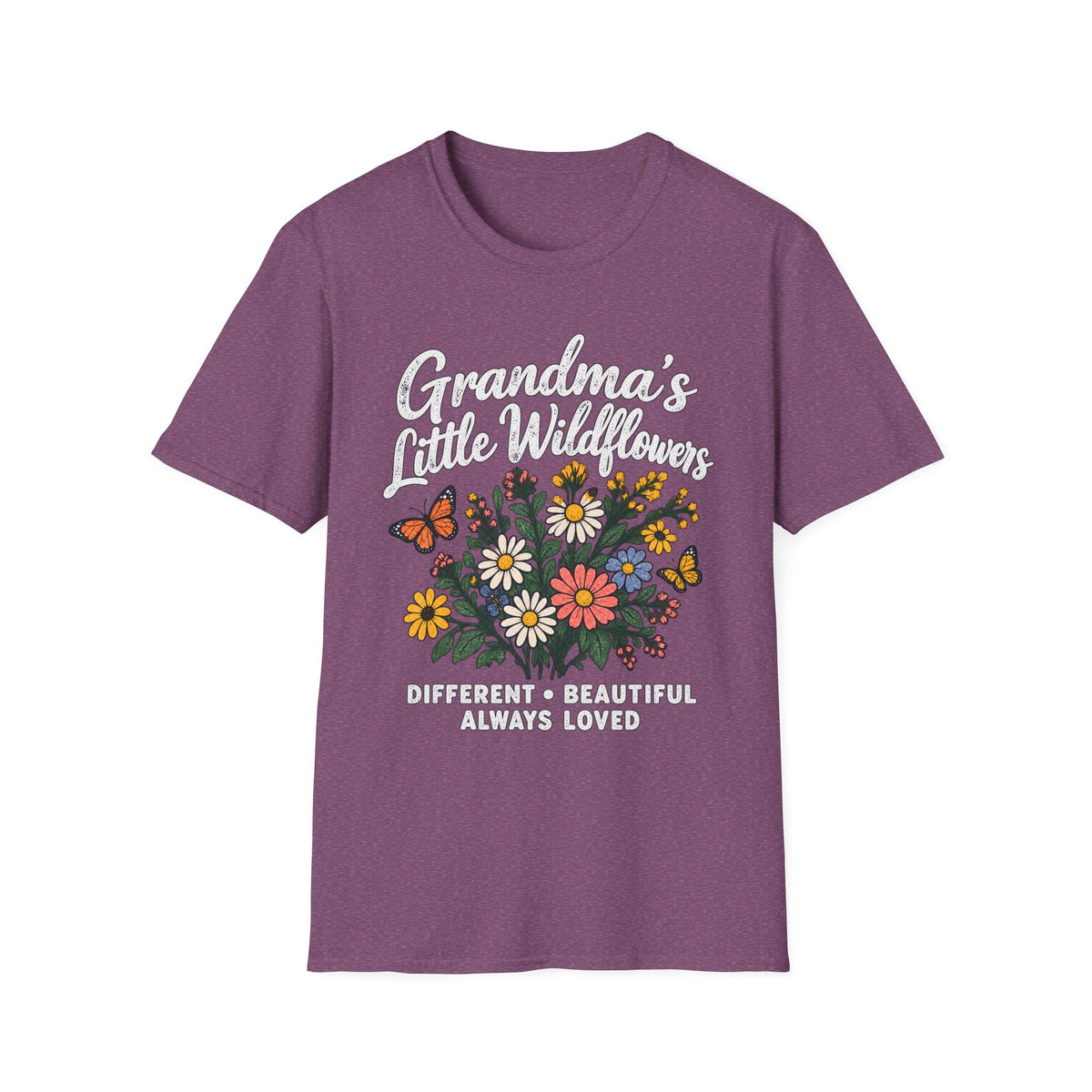 GRANDMAS WILD FLOWERS T-SHIRT