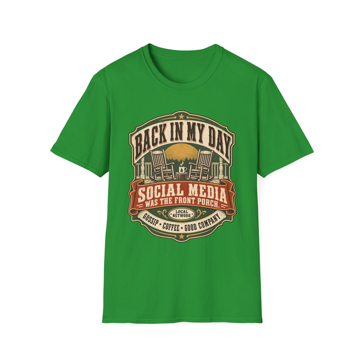 BACK IN MY DAY SOCIAL MEDIA T-SHIRT