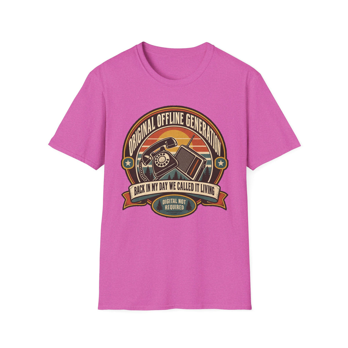 BACK IN MY DAY WE CALLED IT LIVING T-SHIRT