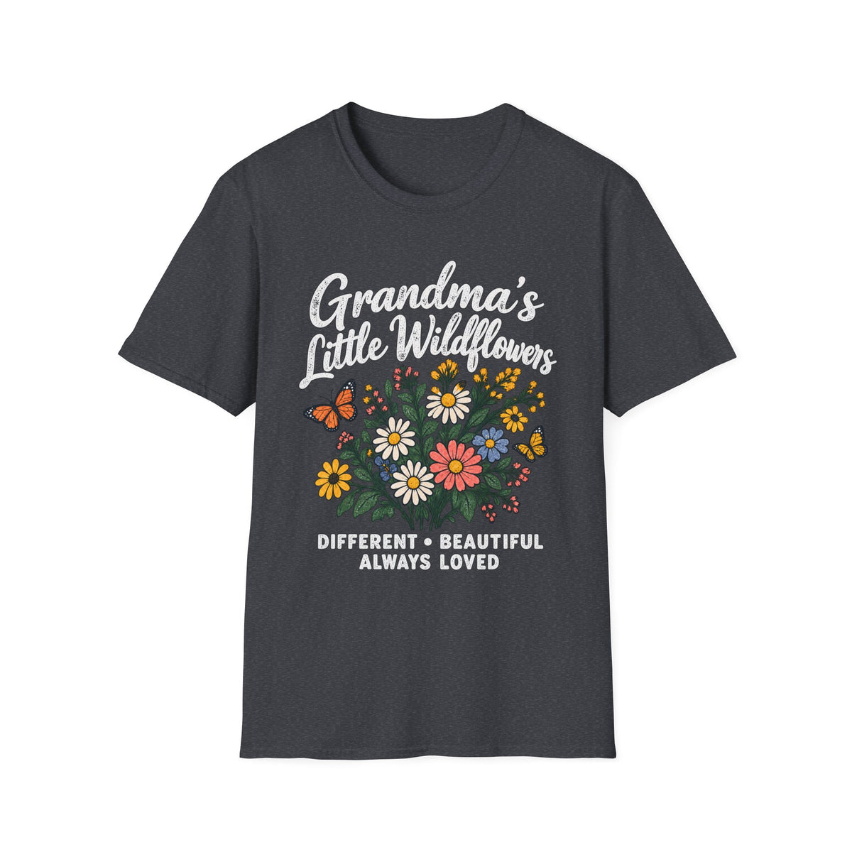GRANDMAS WILD FLOWERS T-SHIRT