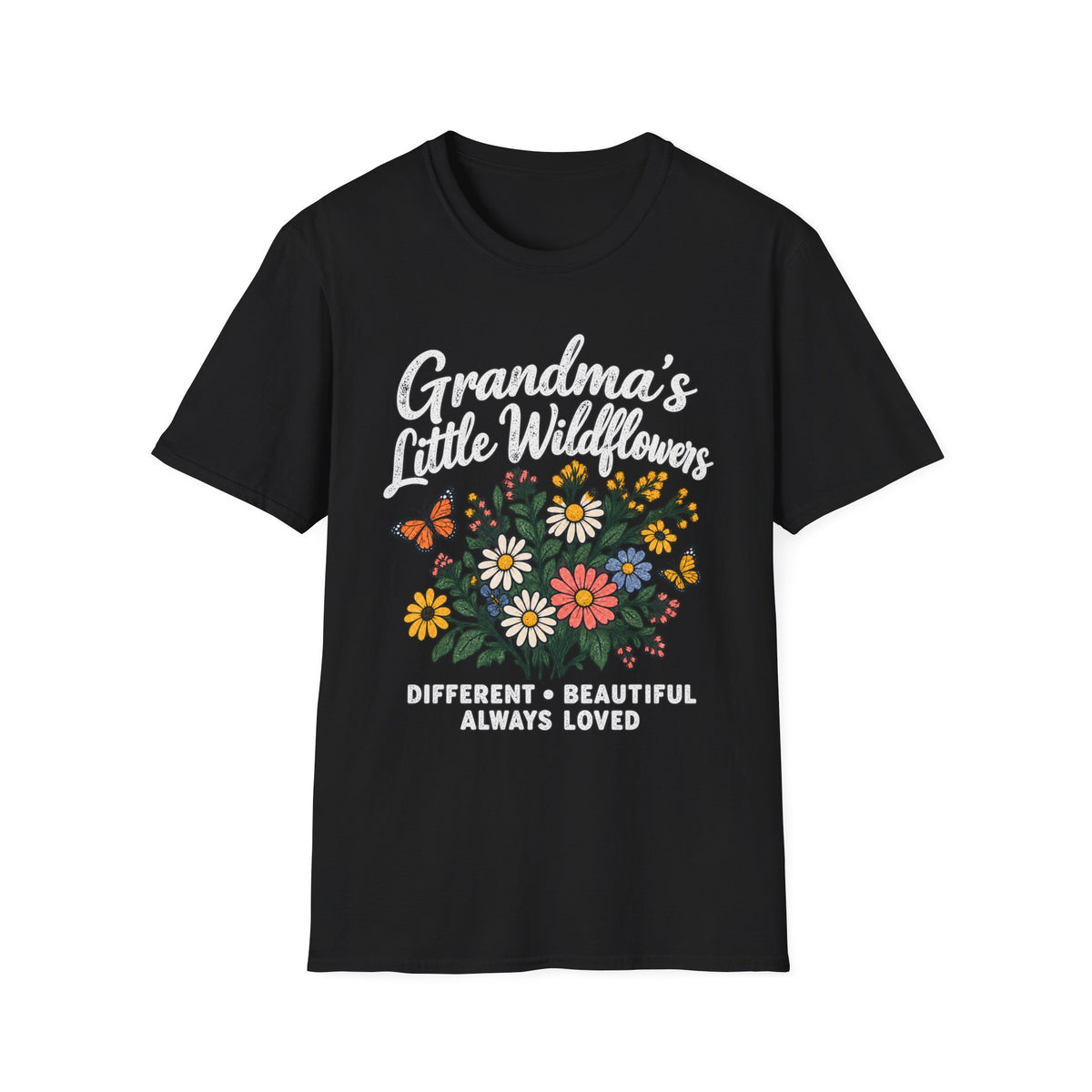 GRANDMAS WILD FLOWERS T-SHIRT