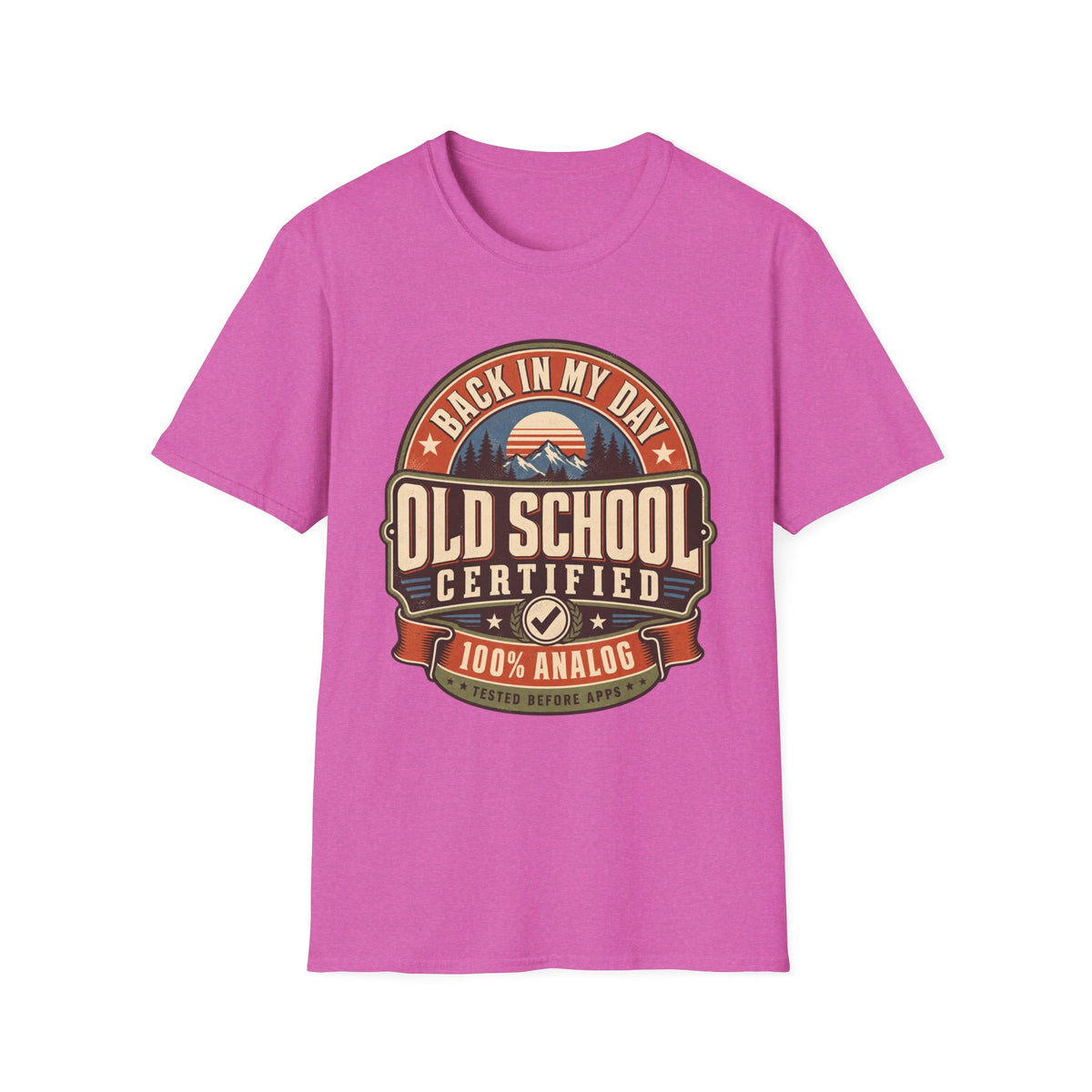 OLD SCHOOL CERTIFIED T-SHIRT