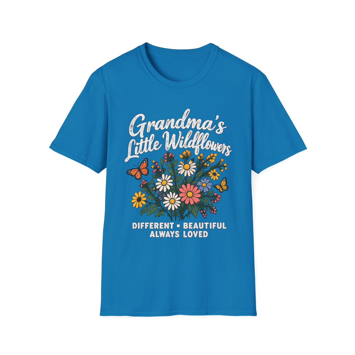 GRANDMAS WILD FLOWERS T-SHIRT